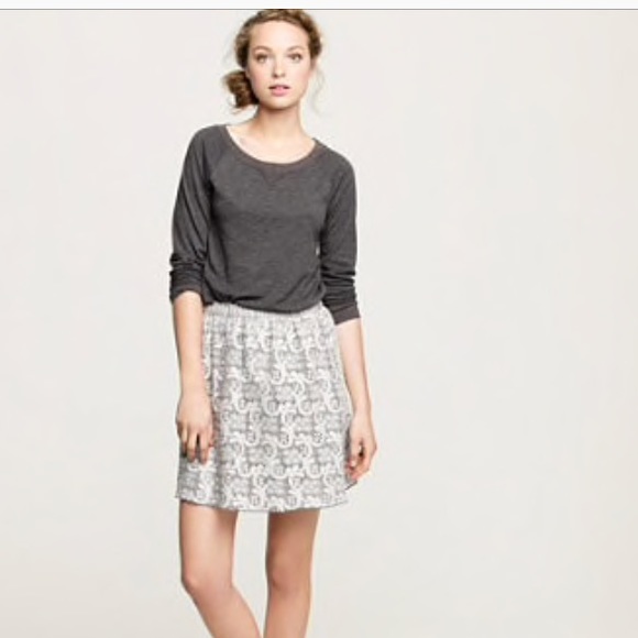 J. Crew Dresses & Skirts - J. Crew Heather Lace Mini Skirt